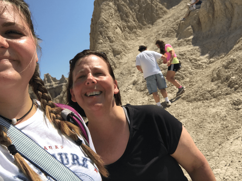 Notch Trail in the Badlands
