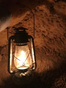 Jewel Cave by lantern light